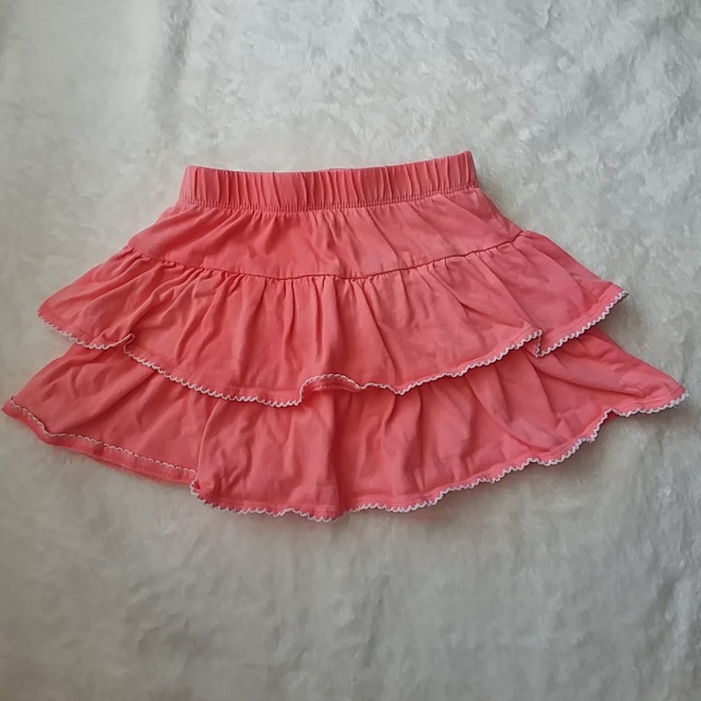 Gymboree Girls 3T Ruffled Orange Skort